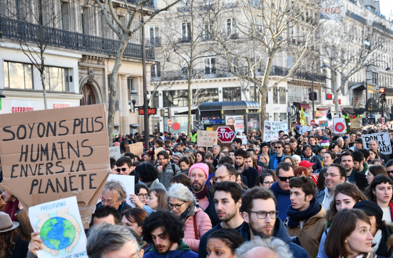 Marche du siècle pour le climat, le 16 mars 2019 à Paris / ©Maëlys Vésir