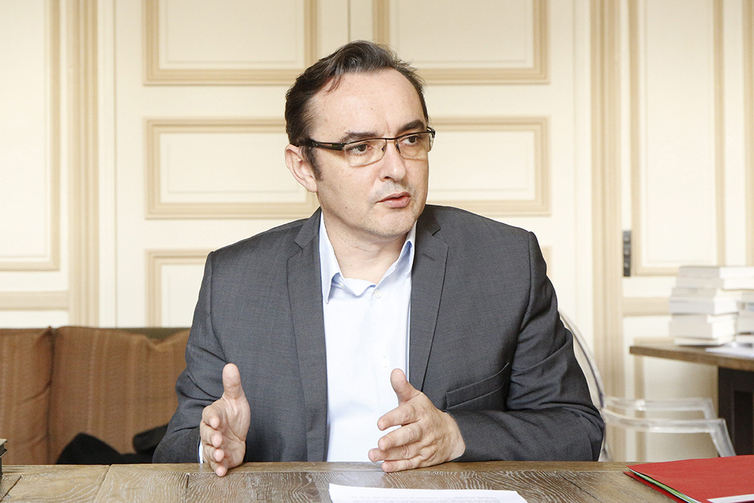 Vincent Monadé, président du Centre National du Livre (Olivier Dion ©) Livre, numérique et gratuité.